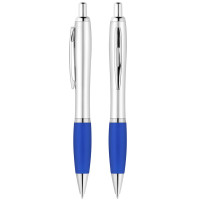 silber, blau