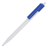 Weiss / Royalblau