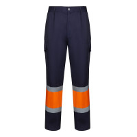 Marineblau, Orange